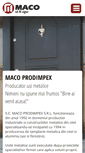 Mobile Screenshot of maco.ro